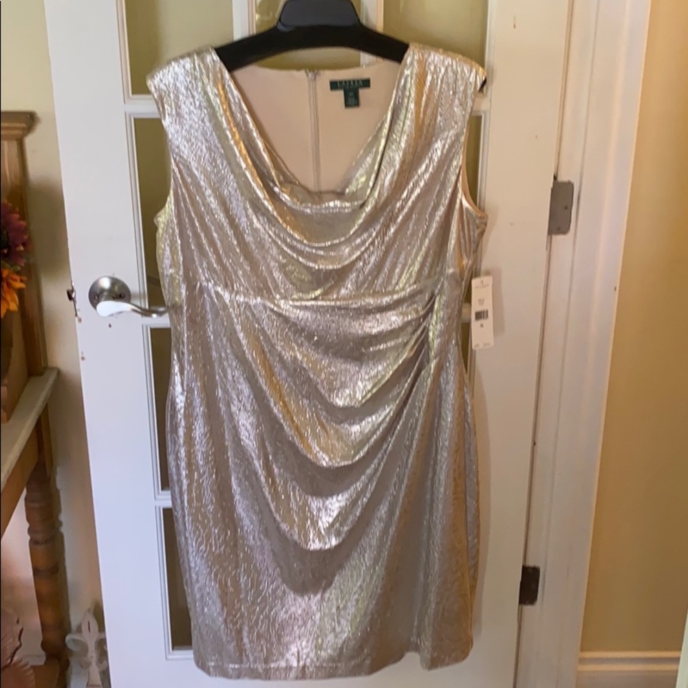 Ralph Lauren Dress Silver/Gold